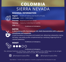 Load image into Gallery viewer, Colombia Sierra Nevada