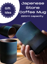 Load image into Gallery viewer, Japanese Stone Cup Coffee Cup