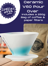 Load image into Gallery viewer, V60 Ceramic Coffee Dripper Set