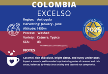 Load image into Gallery viewer, Colombia Excelso Washed
