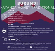 Load and play video in Gallery viewer, Burundi Businde Traditional Honey
